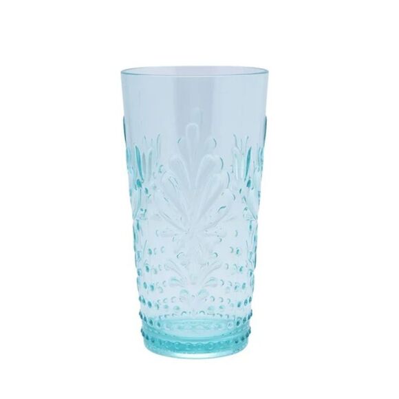 🦋 New Pioneer Woman Sunny Days Tumbler, Teal, Set of 4 - Picture 5 of 10